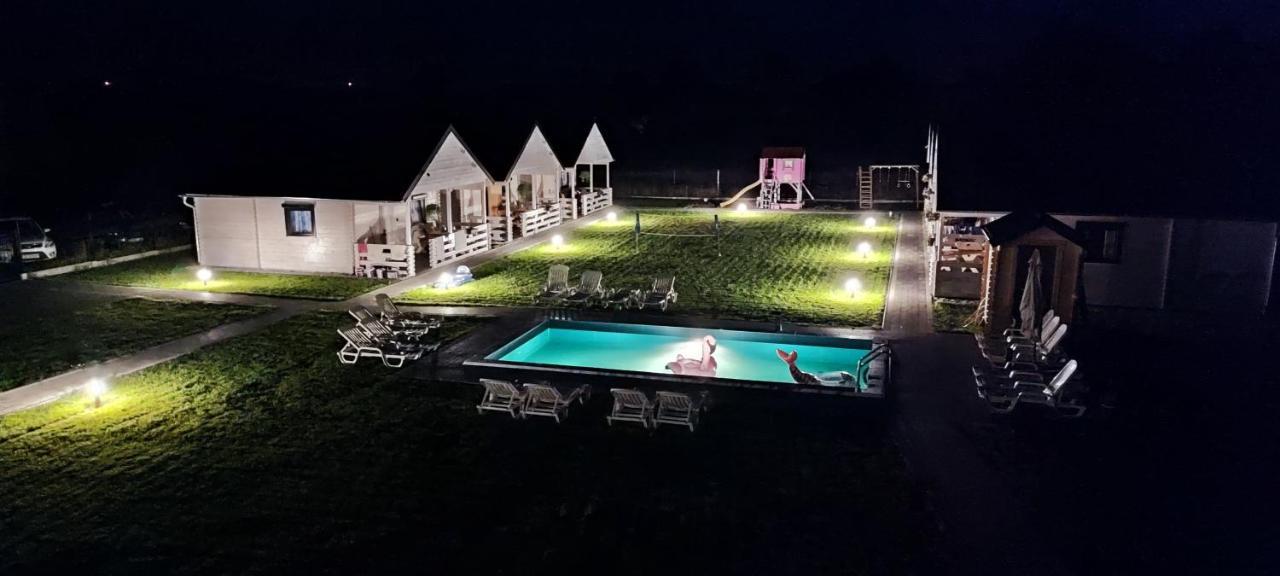 Domki Biel I Zielen Nacmierz Exteriör bild